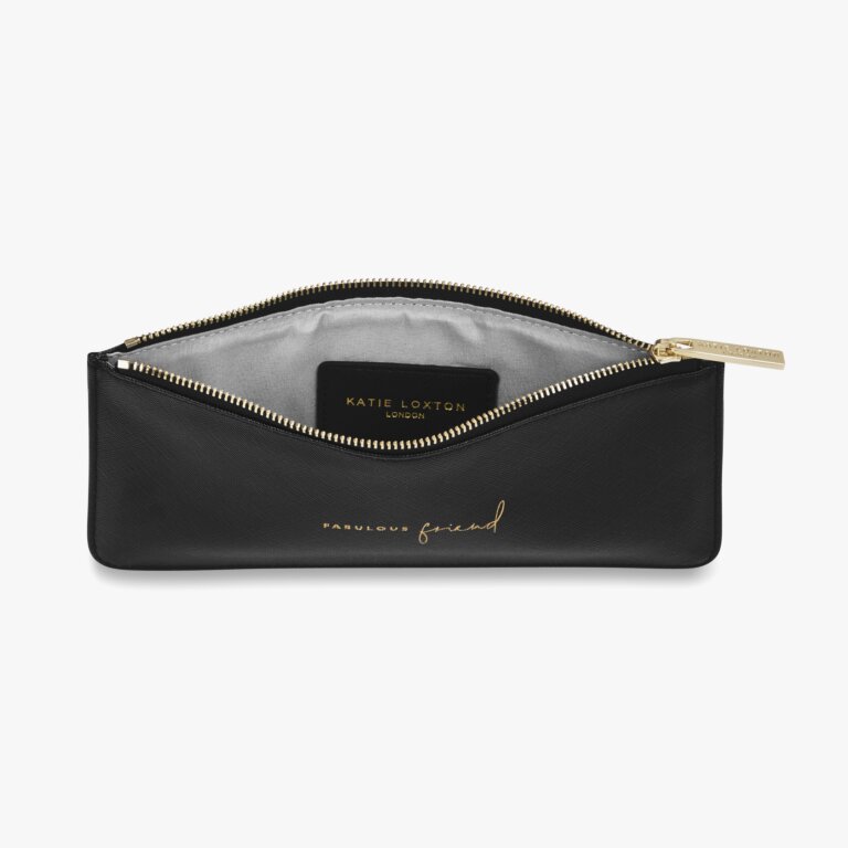 Perfect Pouch Gift Set Fabulous Friend In Black