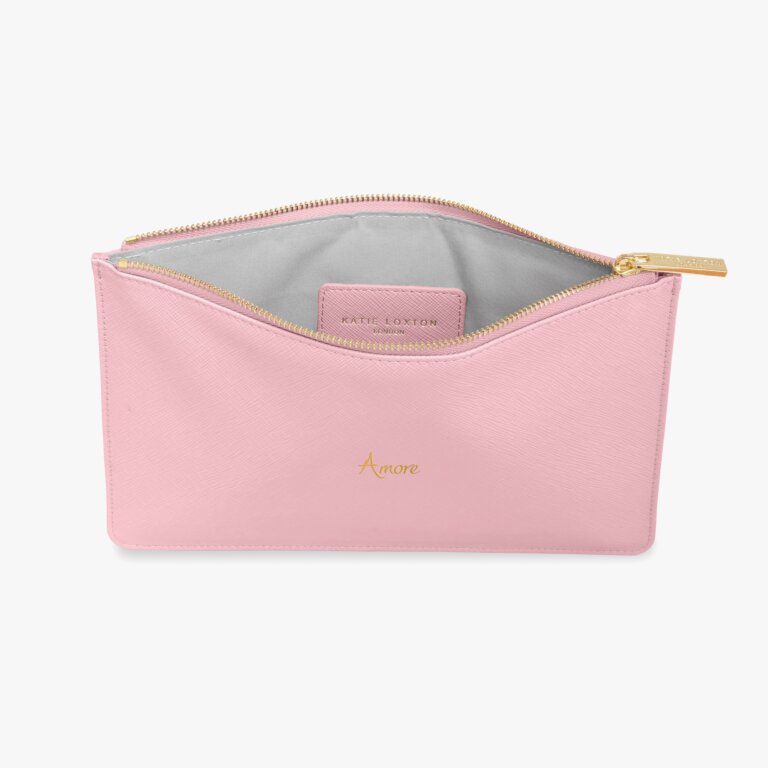 Perfect Pouch Amore In Foxglove Pink