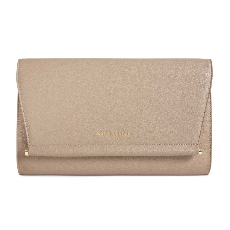 Ava Clutch | Taupe | Katie Loxton