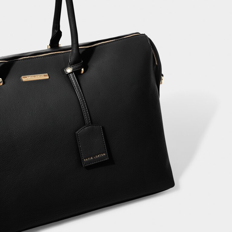 Kensington Weekender Bag In Black