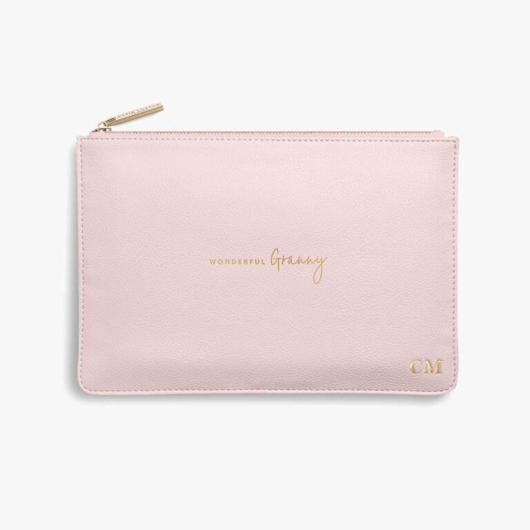 Perfect Pouch Wonderful Granny In Blush Pink