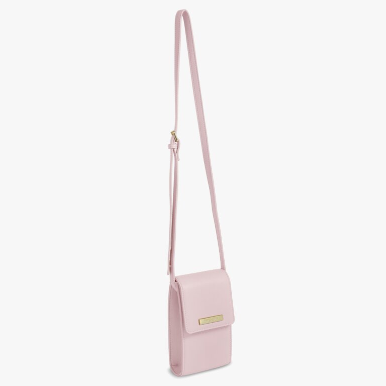 Taylor Crossbody Bag In Pale Pink