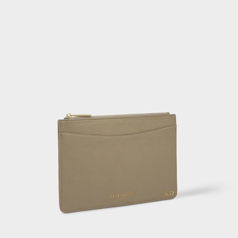 Cara Pouch in Taupe