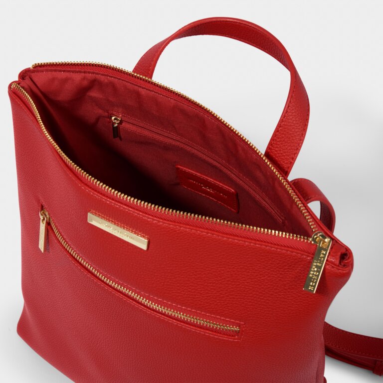 Brooke Backpack in Red