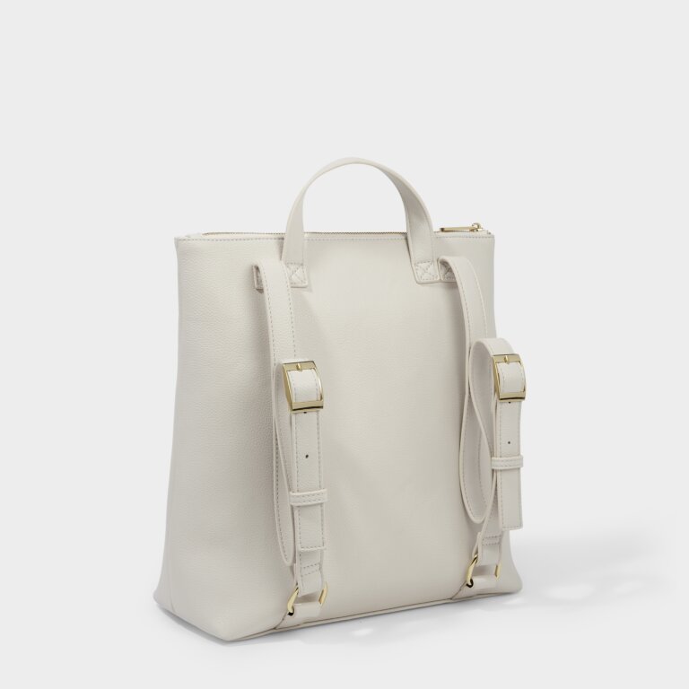 Brooke Backpack in Off White