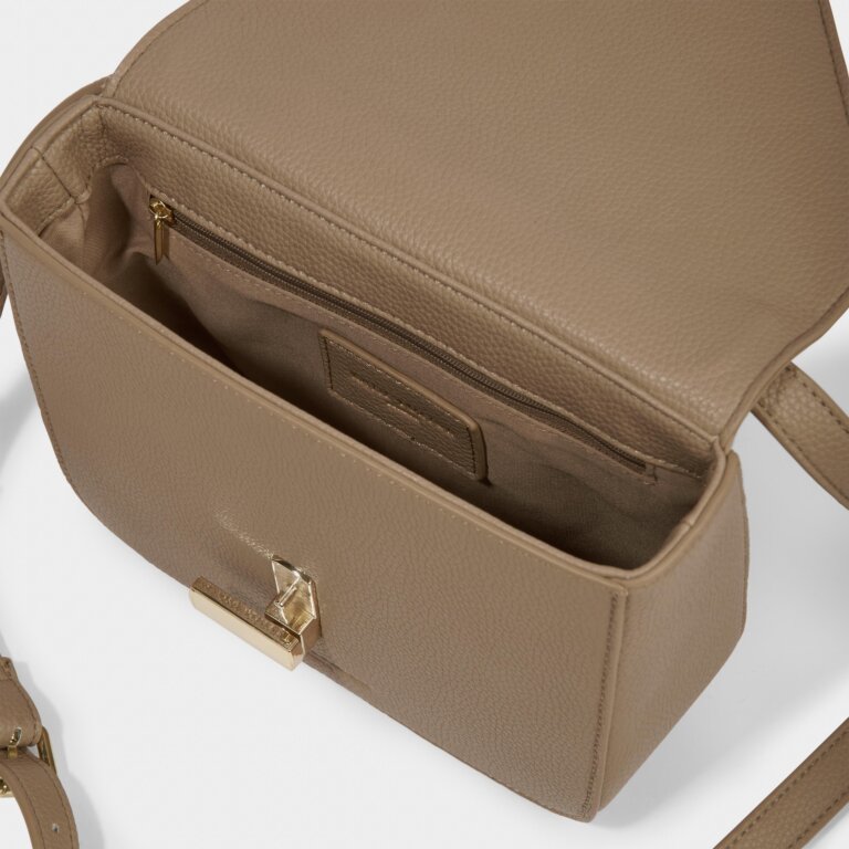 Casey Crossbody Purse in Taupe
