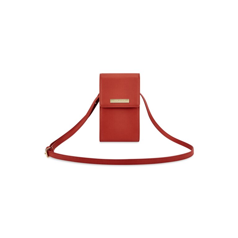 Taylor Crossbody Purse in Red