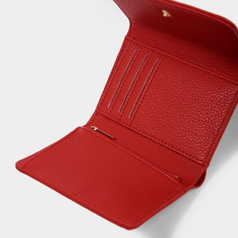 Casey Wallet in Red