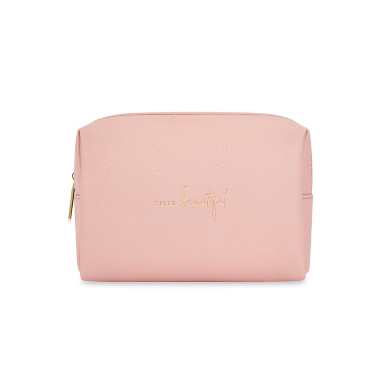 Make Up Bag Hello Beautiful in Pink