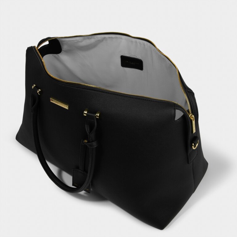 Kensington Weekend Bag Sustainable Style in Black