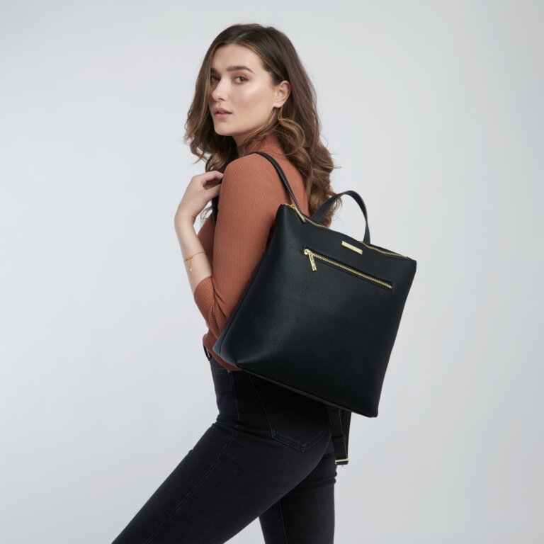 Brooke Backpack Sustainable Style in Black