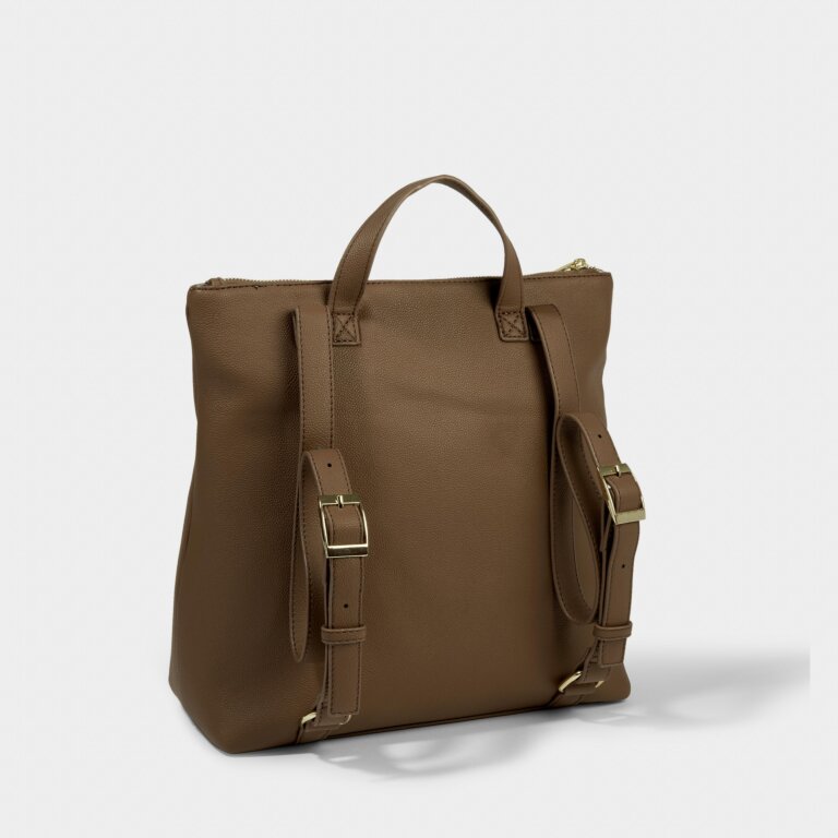 Brooke Backpack Sustainable Style in Brown