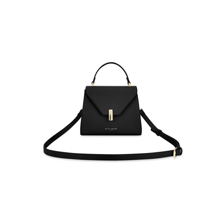 Casey Top Handle Purse Sustainable Style in Black