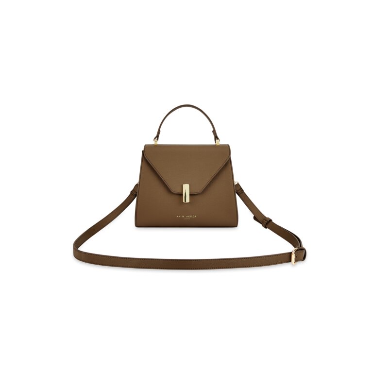 Casey Top Handle Purse Sustainable Style in Brown
