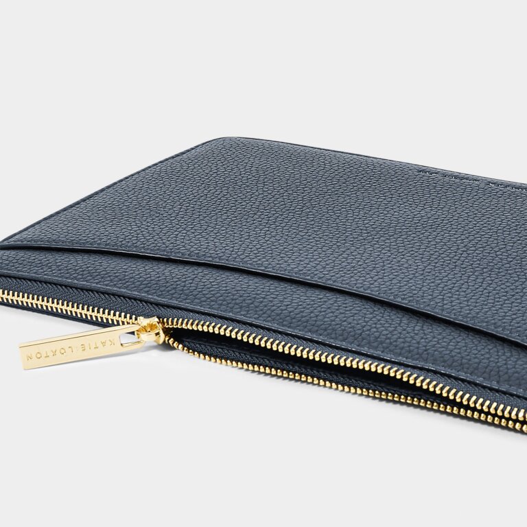 Cara Pouch in Navy