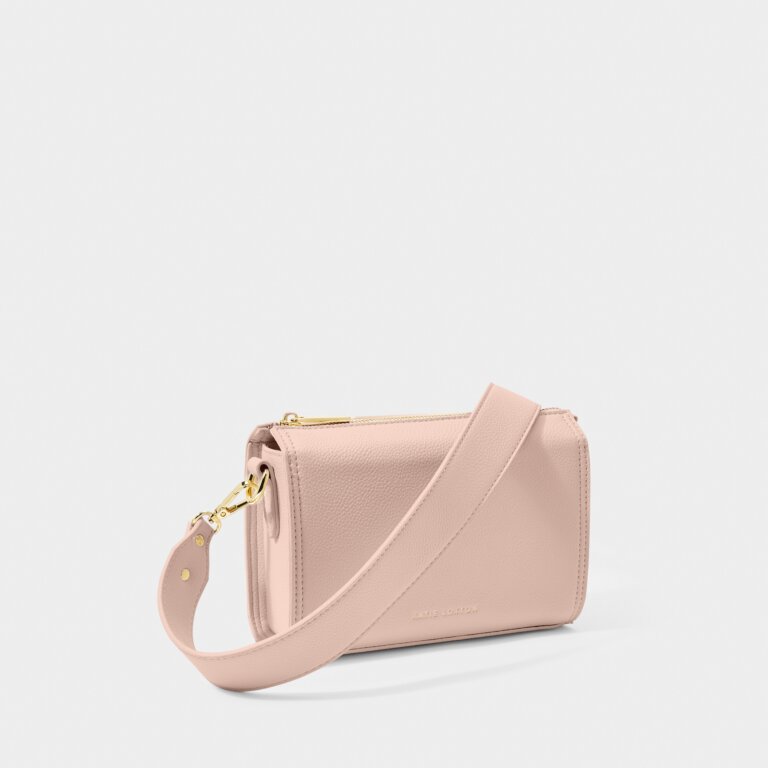 Zana Crossbody Bag in Dusty Pink