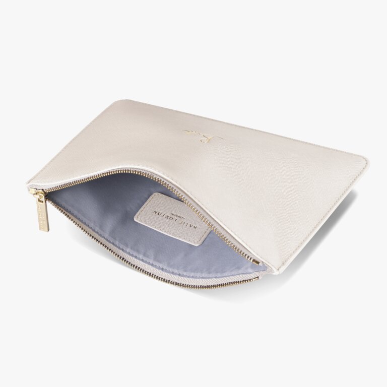 Perfect Pouch 'Bride' in Pearlescent