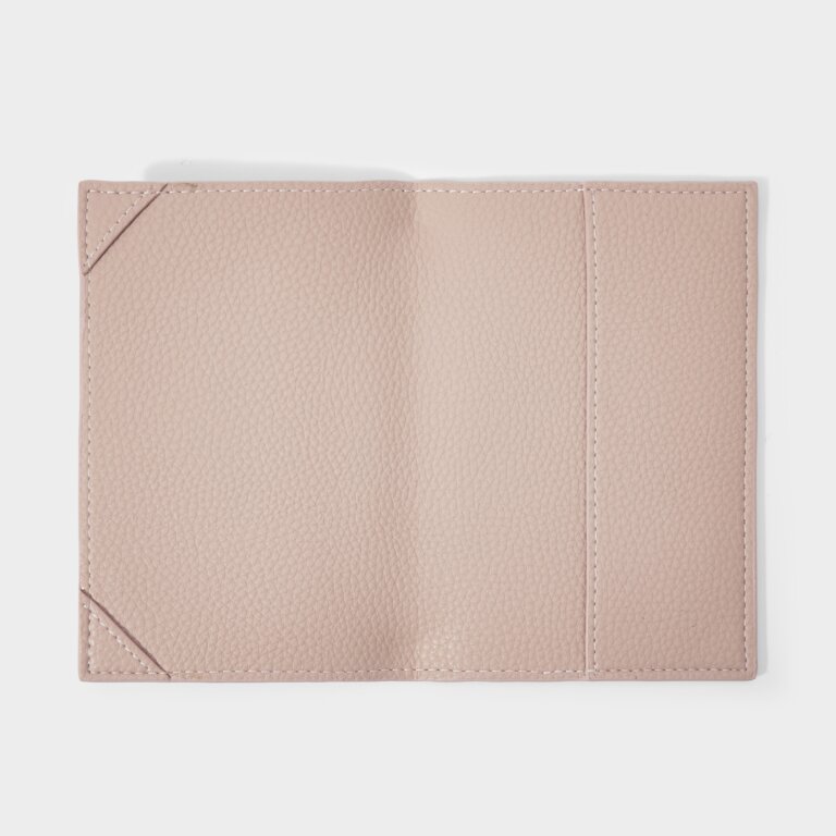 Passport Cover in Dusty Pink