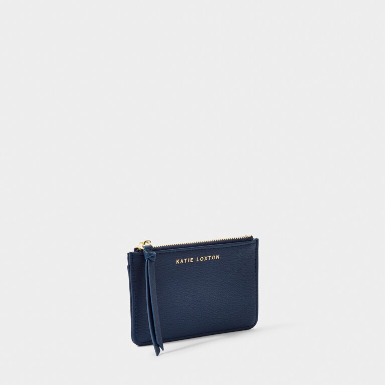 Isla Coin Purse and Card Holder in Navy