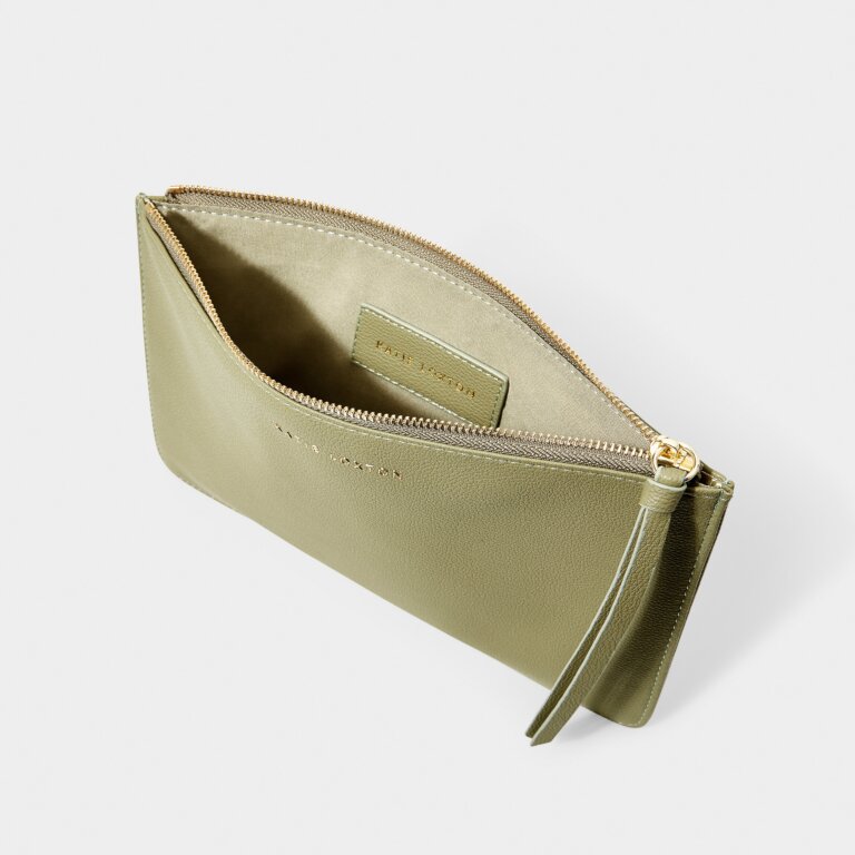 Isla Pouch in Olive