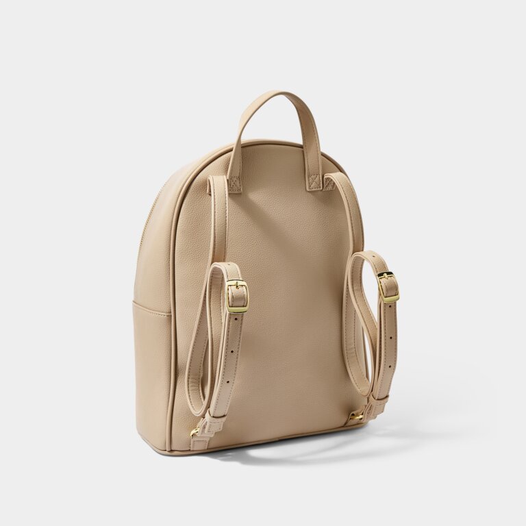 Isla Large Backpack in Light Taupe
