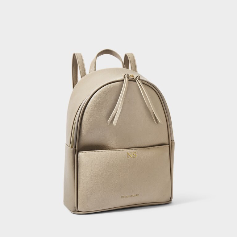 Isla Large Backpack in Light Taupe