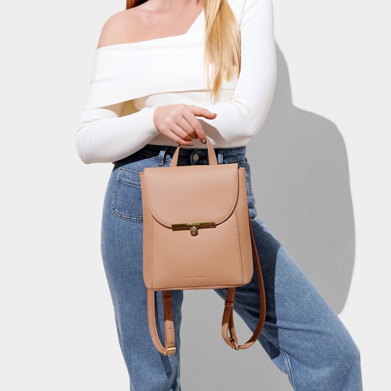 Dani Backpack in Blush Taupe