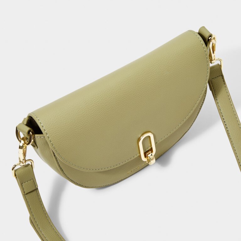Quinn Mini Saddle Bag in Olive