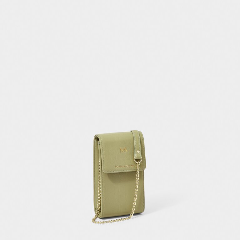 Amy Phone Bag in Olive