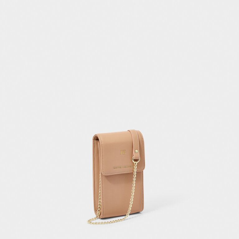Amy Crossbody Bag in Blush Taupe