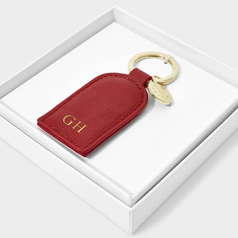 Beautifully Boxed Keyring 'Key To My Heart' in Red