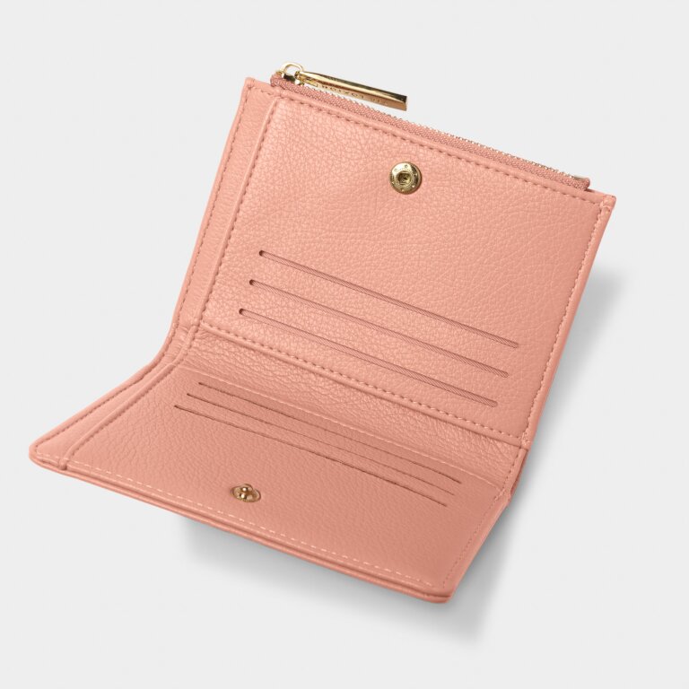 Nala Fold-Out Purse In Dusty Coral