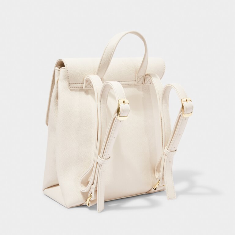 Lea Backpack in Off White