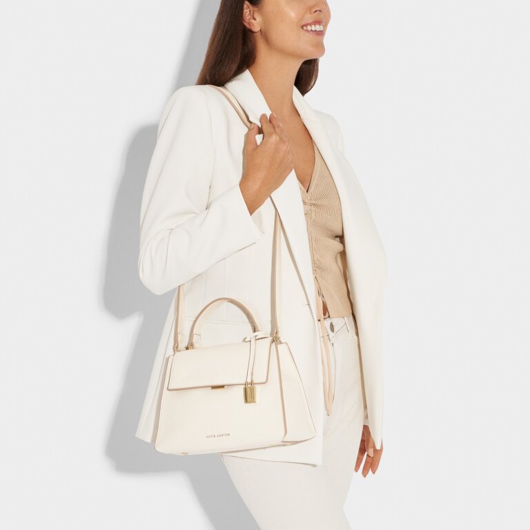 Alina Handbag In Off White