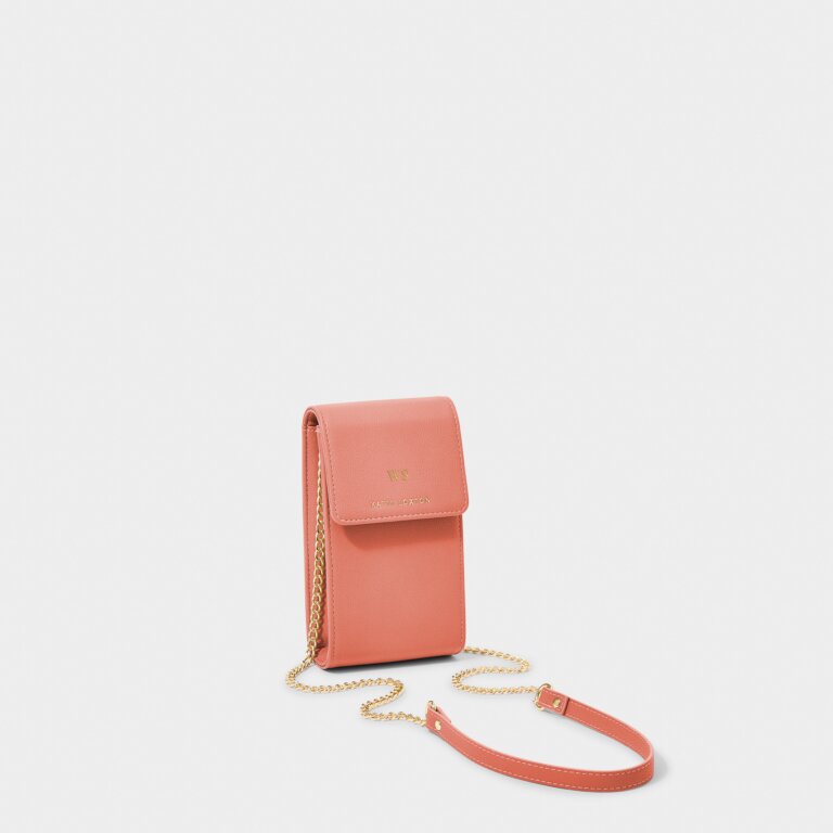 Amy Crossbody Bag in Coral