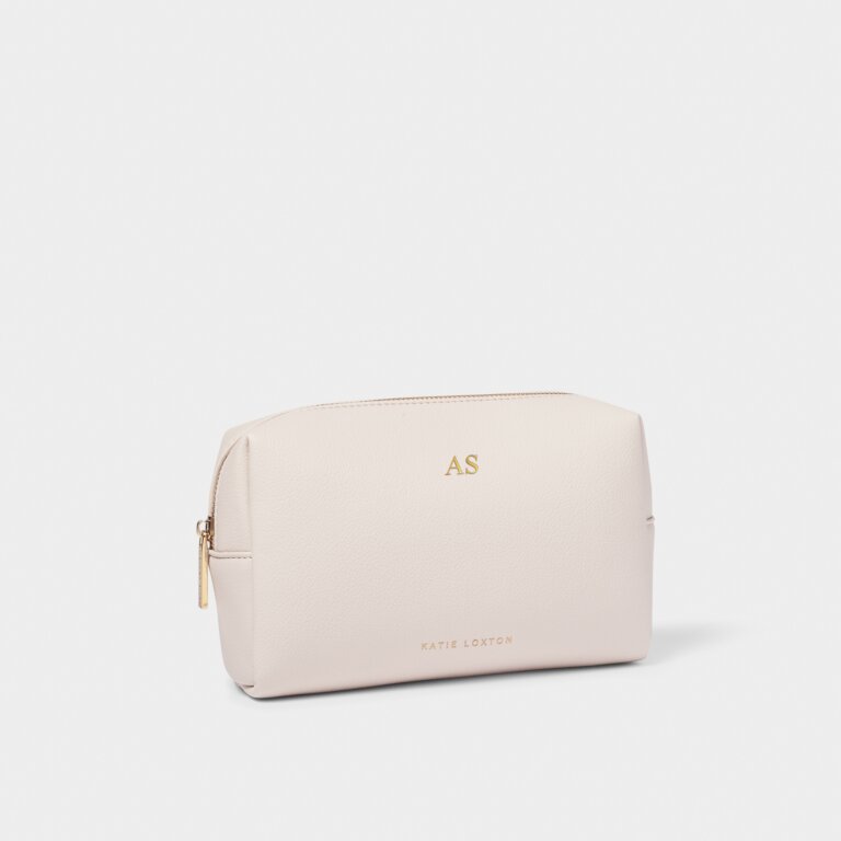 Secret Message Makeup Bag 'You Are Wonderful' In Off White