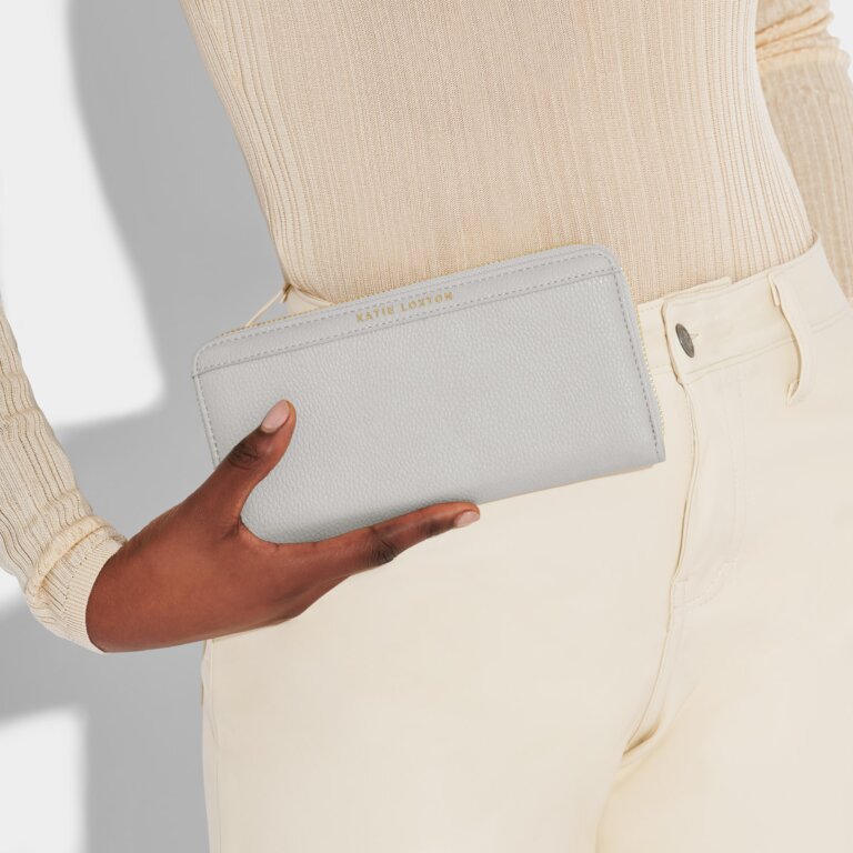 Cleo Wallet In Cool Gray