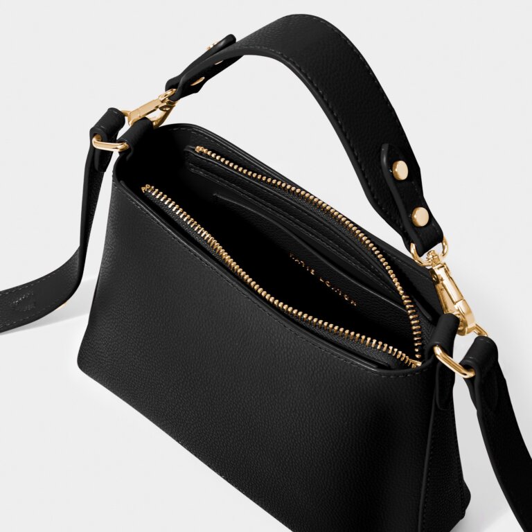 Evie Crossbody Bag in Black