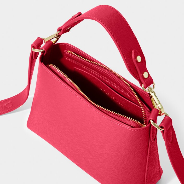 Evie Crossbody Bag in Fuchsia