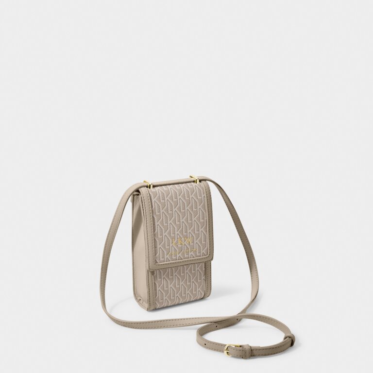 Signature Cell Bag In Taupe