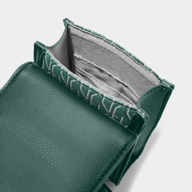 Signature Cell Bag In Emerald Green