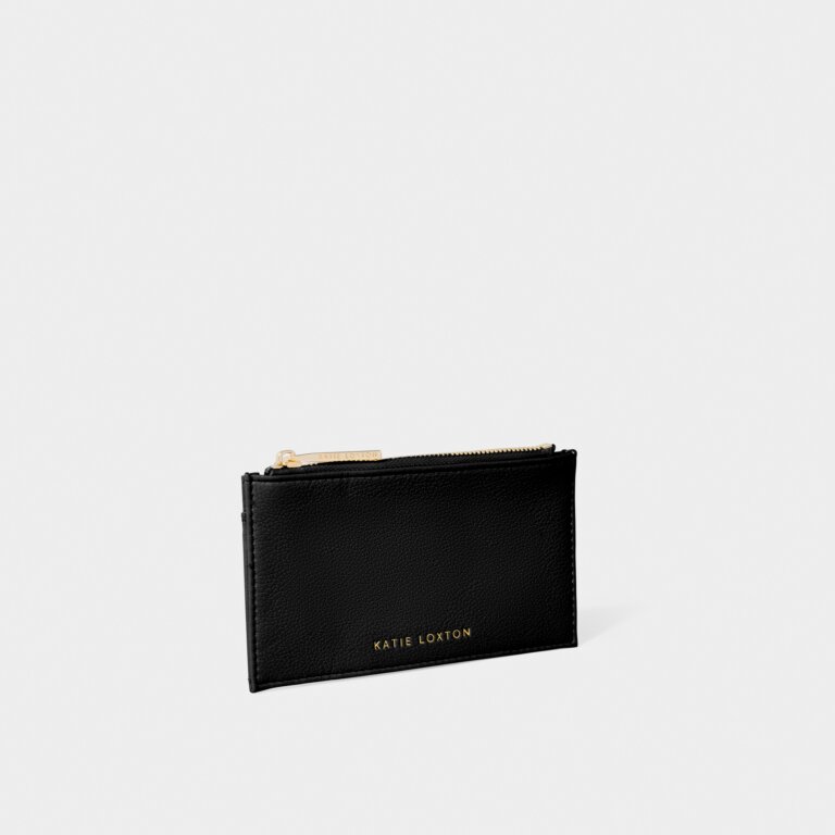 Fay Coin Purse And Card Holder In Black