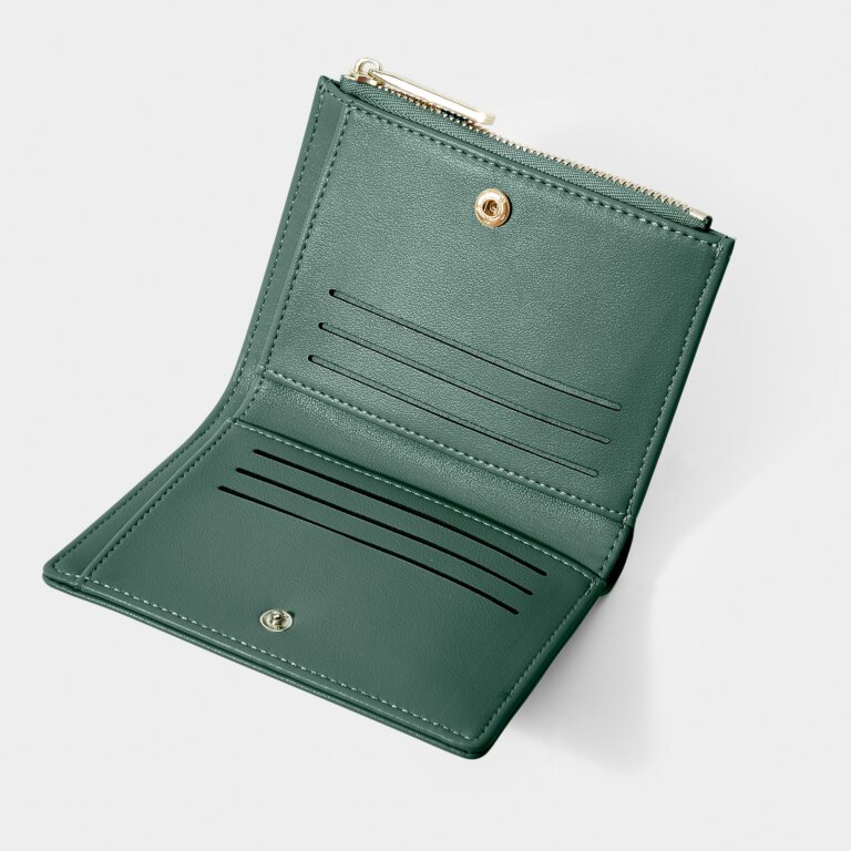 Nala Fold-Out Purse In Teal