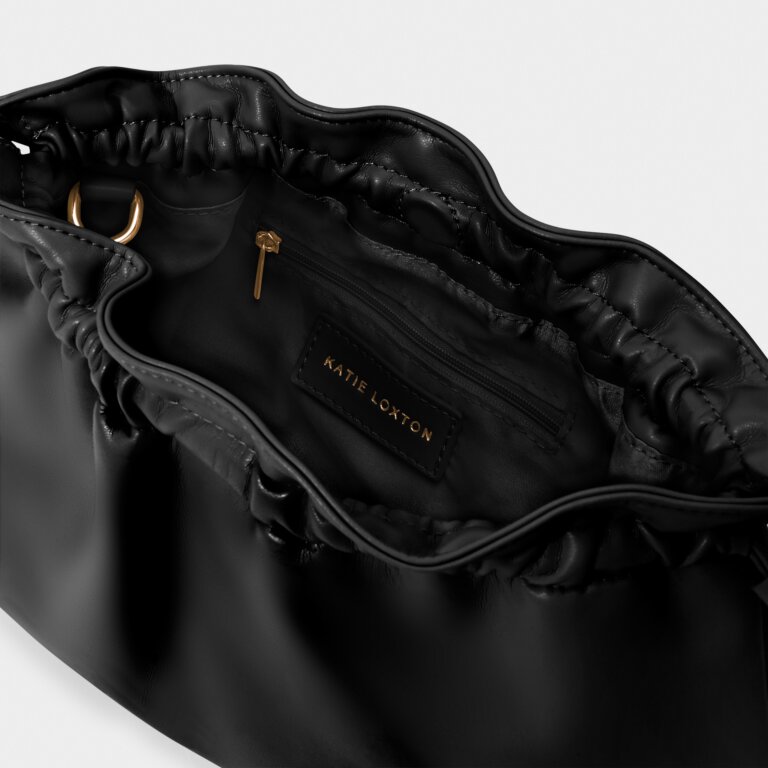 Hailey Crossbody Bag Clutch in Black