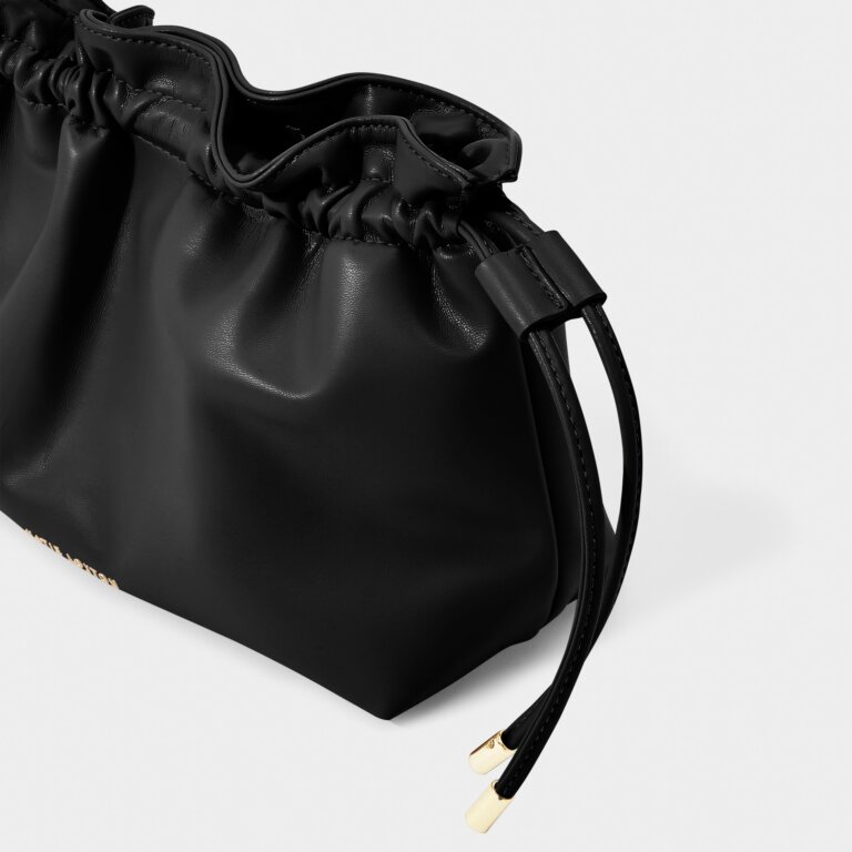 Hailey Crossbody Bag Clutch in Black