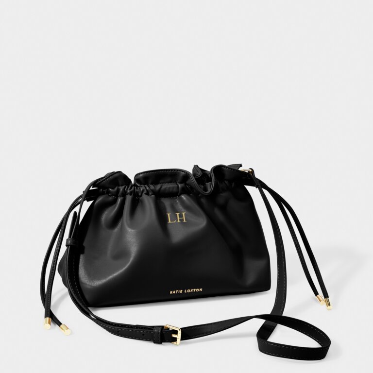 Hailey Crossbody Clutch Bag in Black