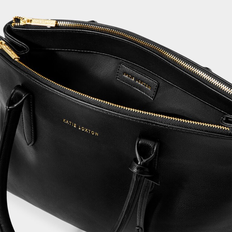 Amelia Shoulder Bag in Black