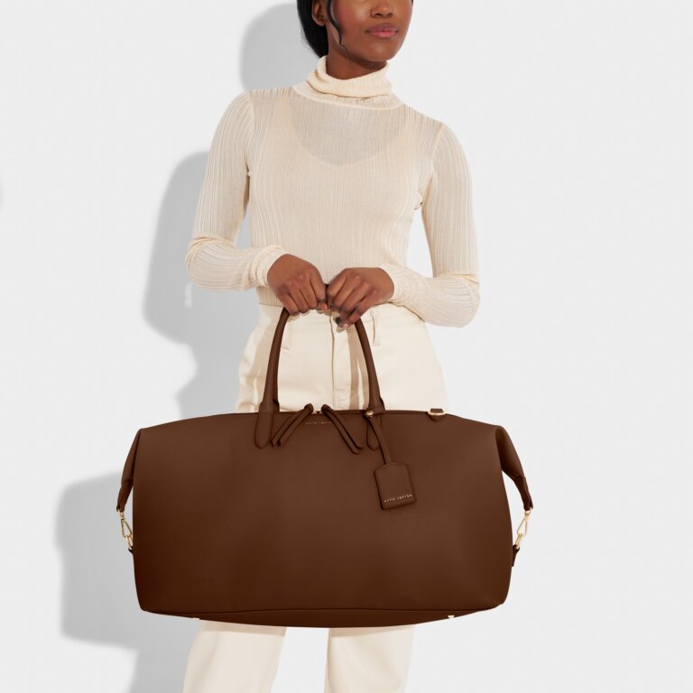 Oxford Weekend Holdall in Chocolate