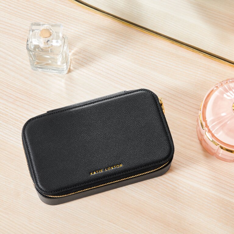 Pebble Jewelry Box 'You Are Golden' In Black