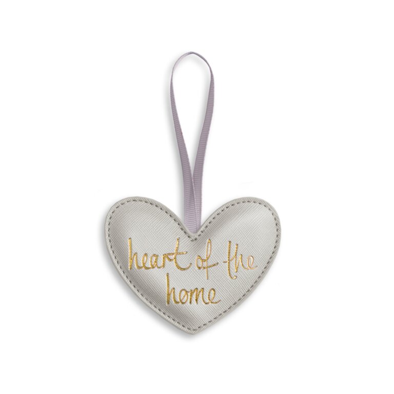 'Heart Of The Home' Decoration in Metallic Silver